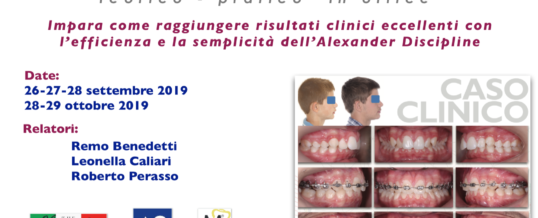 CORSO ALEXANDER DISCIPLINE “in office” – Settembre/Ottobre 2019